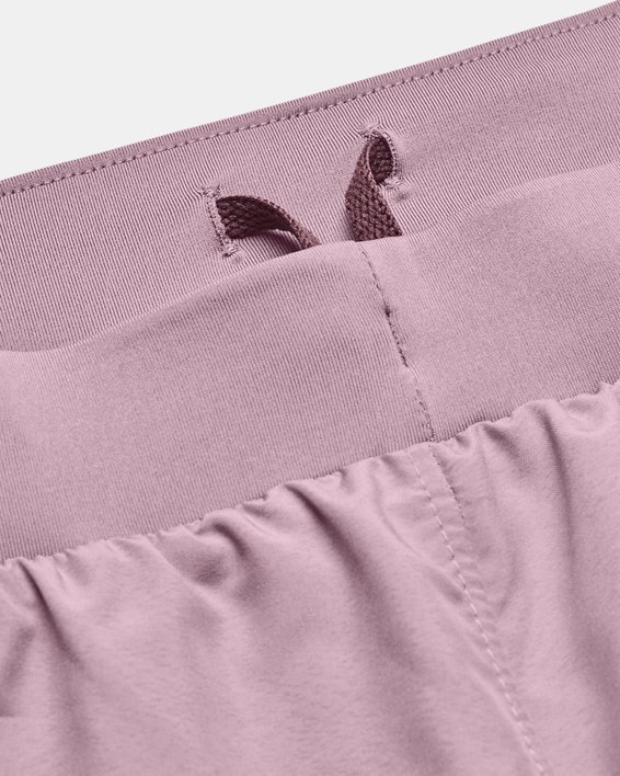 Women's UA Fly-By 2.0 Shorts, Pink, pdpMainDesktop image number 4